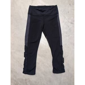 lululemon athletica Black and Gray Leggings